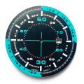 Blue And Black Sport Style Dial For Watch