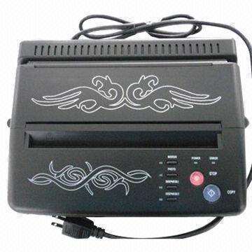 Thermal tattoo stencil copier machine with fuss-free operation, works just like fax machine