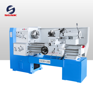 Mini Manual Lathe Machine C6160 with Steady Rest and Follow Rest