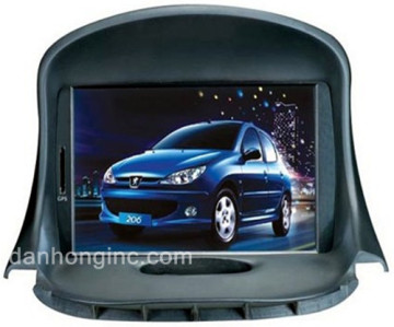 car GPS with DVD player for PEUGEOT