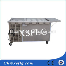 stainless steel top automatic fry stir vending machine