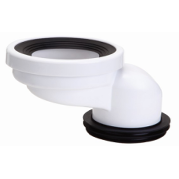 Bathroom Pan Connector Offset WC Toilet Connection Adaptor