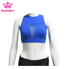 Blue women sexy yoga bras