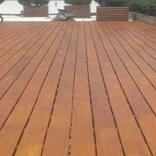 Natural Color Oiled Finish Myanmar Burma Teak Solid Wood Outdoor Decking