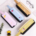 Custom cute cartoon cat PU pencil case