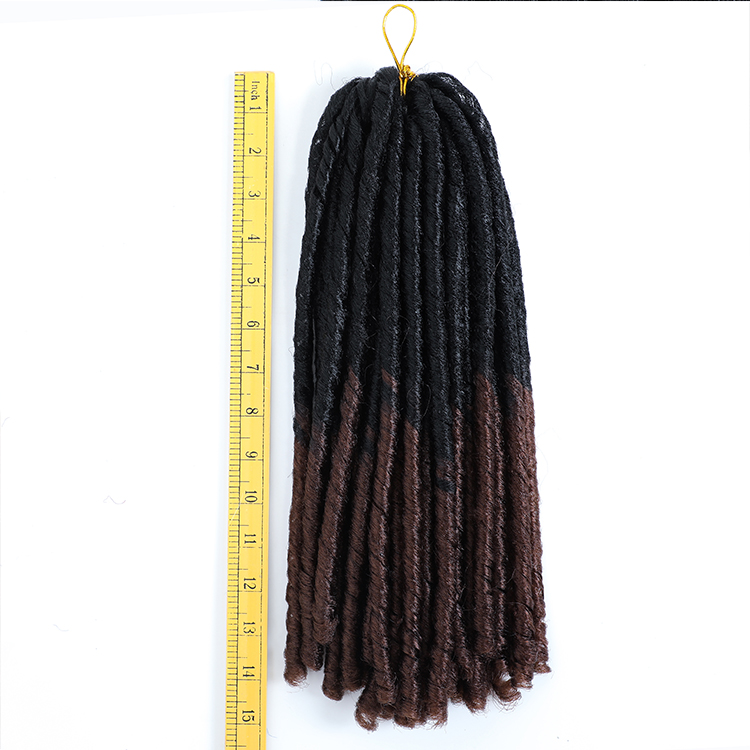 Customized Package 100% Kanekalon Synthetic Fiber Hair Soft Dread Locks