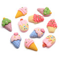 Hars Ice Cream Flatback Cabochons Kawaii Popsicle Flat Back Resin Cabochons Hair Bow Center Craft DIY