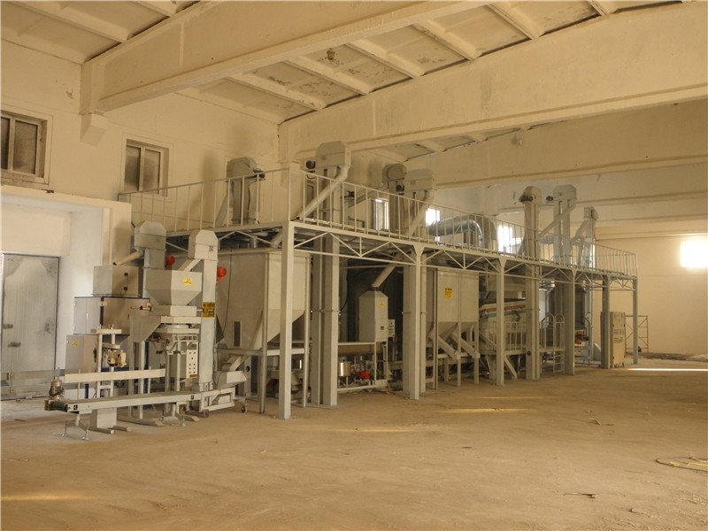 planta de processamento de grãos grain processing plant