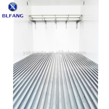 Foton freezer box truck, small refrigerated truck box aluminum truck box