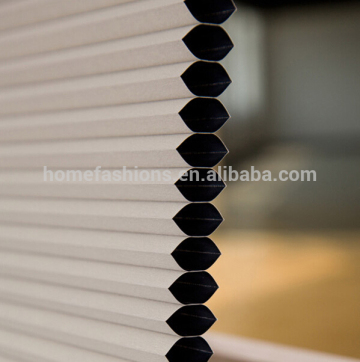 Blackout roller blind motor manuka honey /honey comb blinds royal honey