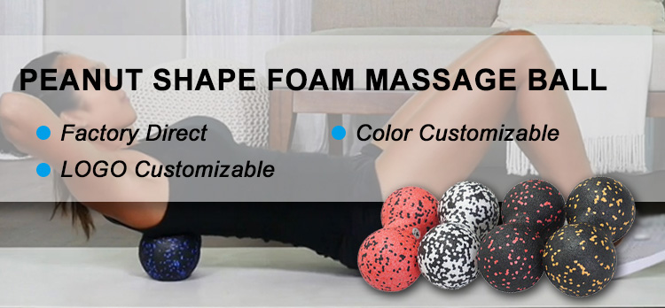 Logo personalizzato stampato da 8 cm Epp Yoga Massage Ball