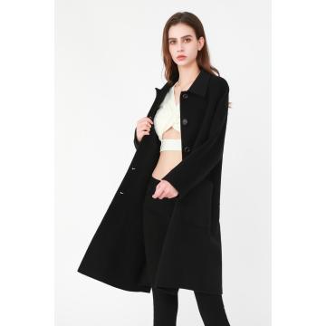 Ladies Long Woolen Coat