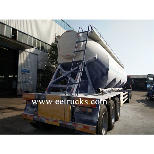 35-60 CBM Tri-eixo Bulk Cement Trailers