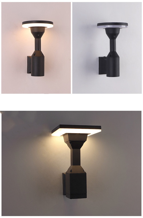 Speacial Black Warm White LED Outdoor Wall Light