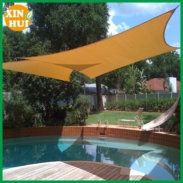 outdoor garden shade sail awning