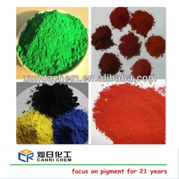 Bulk synthetic colorant dyestuffs /iron oxide color