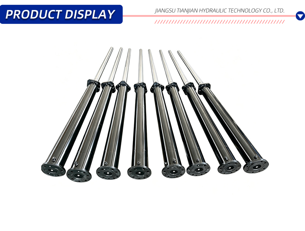 Cilindro Hidráulico de Flange Frontal Vertical X Vertical Front Flange Hydraulic Cylinder X