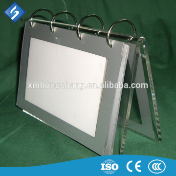 Superior Clear Acrylic Calendar Display, Desk Stand Calendar, Table Stand Calendar