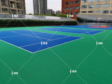 High quality Enlio plastic sport tiles