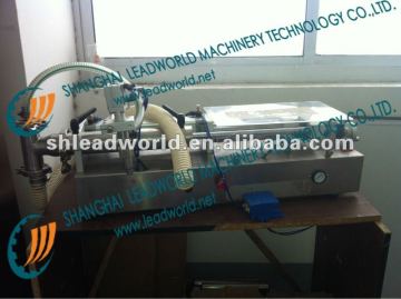 SS304 single head pneumatic orange juice filling machine