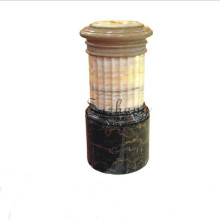 European Roman Style Decoration Marble Hotel Beige Flowers Columns