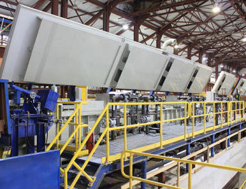 Push pull pickling line, semi continuous pickling line