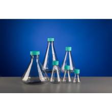 250 ml polycarbonat erlenmeyer kolber flad bund