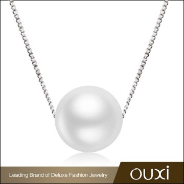 OUXI online sale costume pendant pearl necklace jewelry