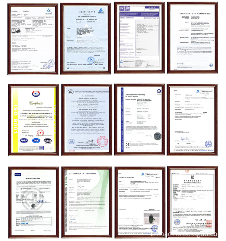 CINO certificate CINO certificate