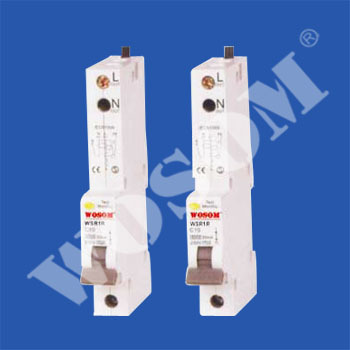 WSR1R Electronics RCD / MCB Combined Device (1P+N)