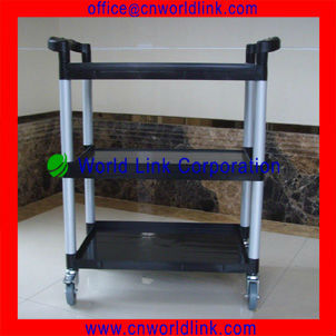 OEM Plastic 3 Layers Service Collection Trolley