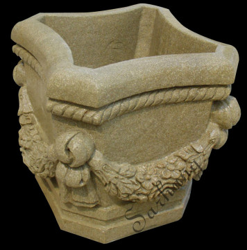 outdoor vertical unique garden marble planters