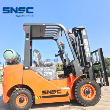 2.5 Ton Gas Fork Lift with side shifter