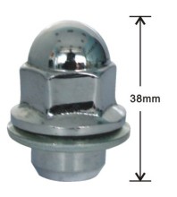 Short dualie mag with washer lug nuts