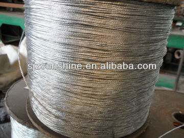 ungalvanized steel wire rope