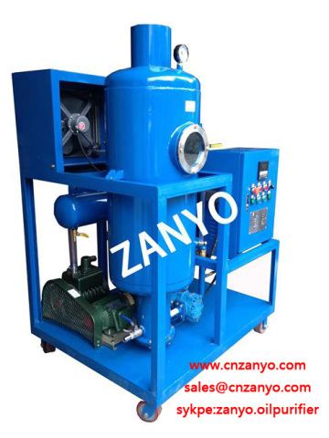 waste vacuum cooking oil purifier machine