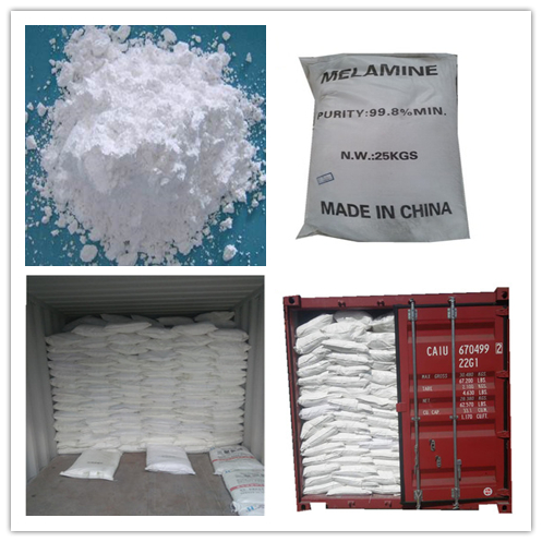 Direct supplier sale melamine powder 99.8% used for formaldehyde resin