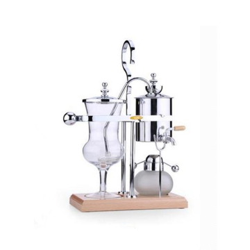 Commercial Sliver Belgium Glass Drip Coffee Maker