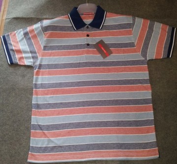 Men's Stripes Polo Shirt