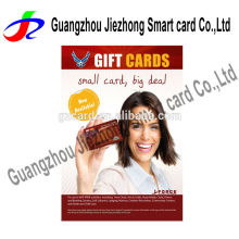 Good appearance free design wholesale cheap plastic gift cards