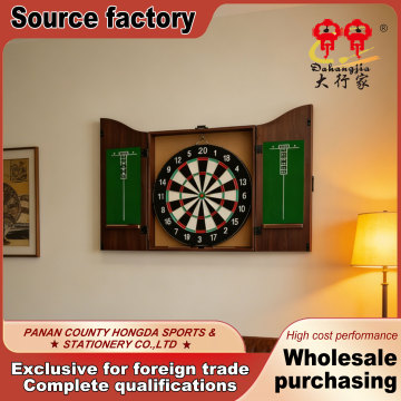 Classic Sisal Dartboard for Family Dart Game Area