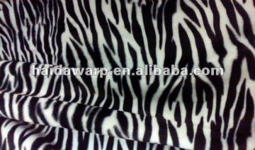 animal printed velboa
