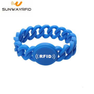 Passive Sport Bracelet Rfid Silicone Wristband