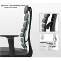 Chaise de bureau ergonomique avec support dorsal réglable