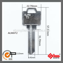 High Quality Alloy Door Key Blanks ALMAT2