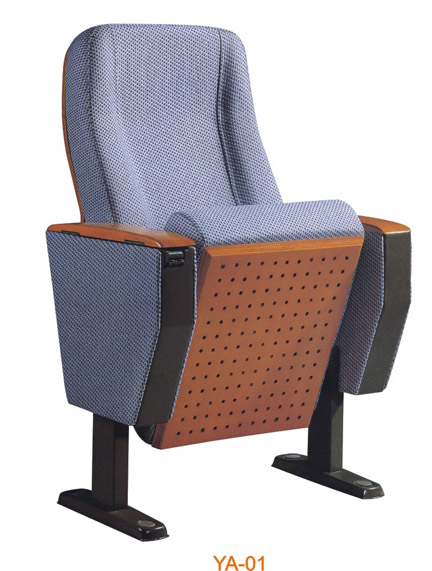 Popular Folding Wooden Cheap Price Auditorium Chair (YA-01)