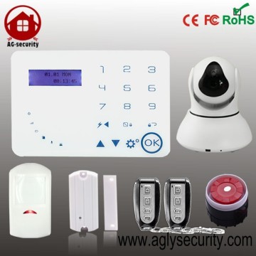 gsm home alarm system camera alarm system for Smart Home Alarm System with Wireless indoor IP Camera