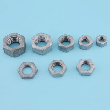 Galvanized Hex & Heavy Nuts for Poleline Hardware