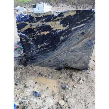 blue sodalite stone block