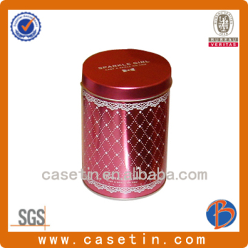 recycling tin cans	tin storage containers	round tin packaging